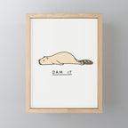 Dam it Mini Art Print Gallery Image 1