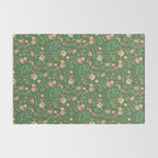 Swedish Floral - Green Rug Gallery Image 2
