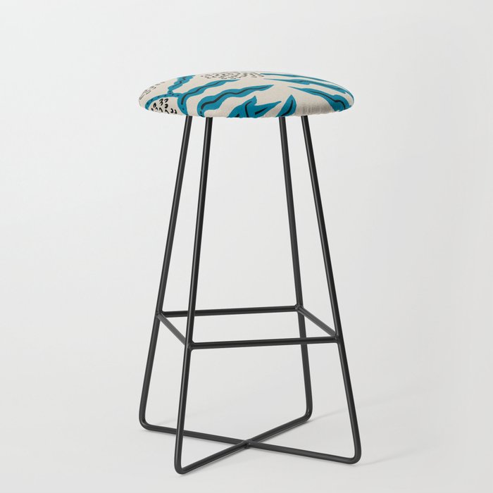 LA VILLE VINE BLUE Stool Gallery Image 1