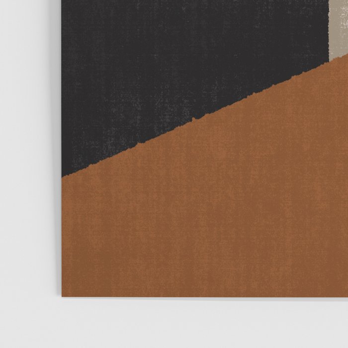 Geometric Compo 1 Filet - terra Poster Gallery Image 3