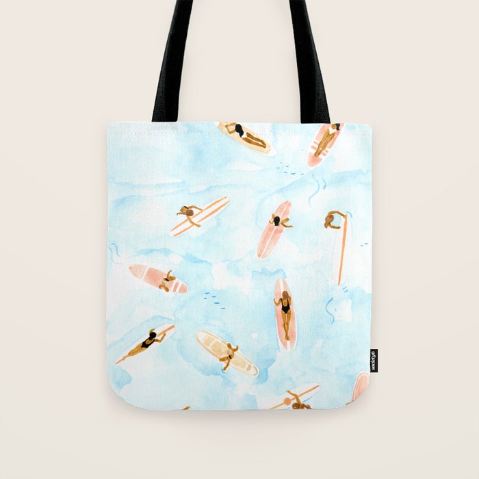 Surfers Tote Bag Gallery Image 1