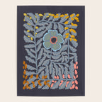 Fern leaves and flower Poster Gallery Image 4