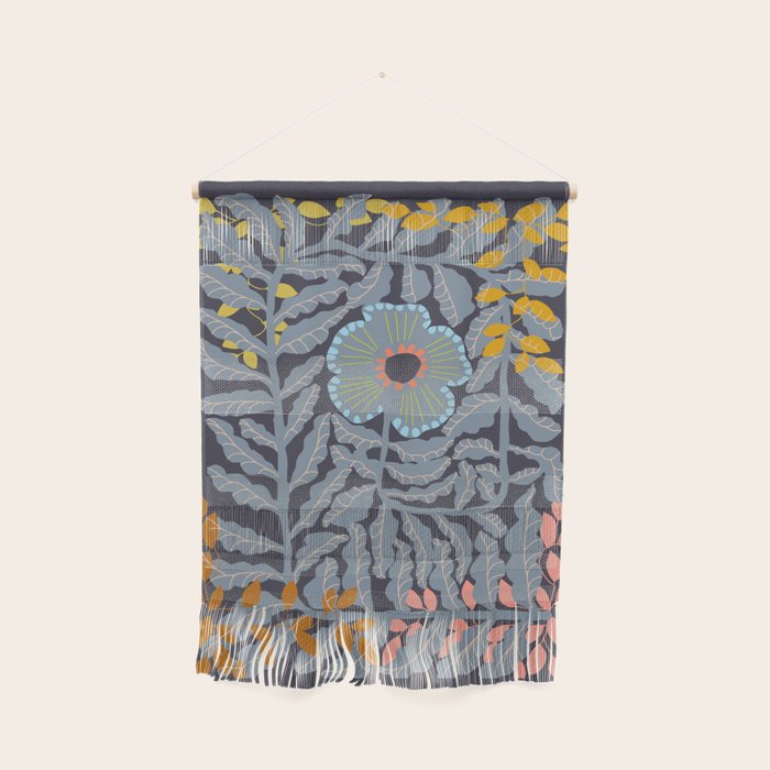 Fern leaves and flower Wall Hanging Gallery Image 1