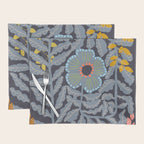Fern leaves and flower Placemat Gallery Image 1
