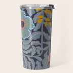 Fern leaves and flower Travel Mug Gallery Image 2