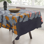 Fern leaves and flower Tablecloth Gallery Image 3