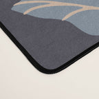 Fern leaves and flower Desk Mat Gallery Image 4