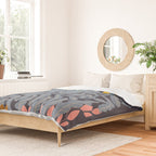 Fern leaves and flower Duvet Cover Gallery Image 2