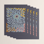 Fern leaves and flower Wrapping Paper Gallery Image 3