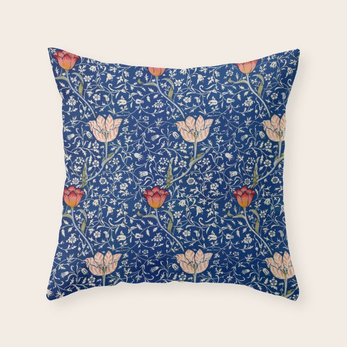 Medway by William Morris Throw Pillow Gallery Image 6