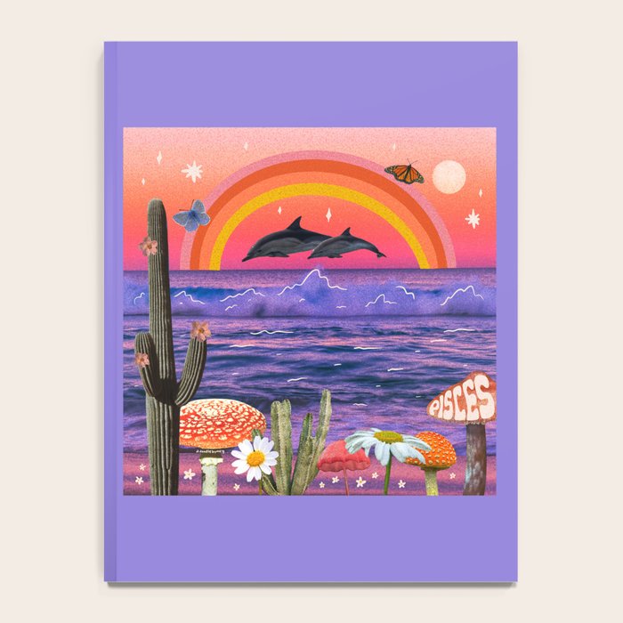 Pisces Collage Notebook Gallery Image 4