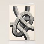 Interwoven Lines Abstract Art 1 Stationery Card Gallery Image 2