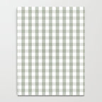 Desert Sage Grey Green and White Gingham Check Notebook Gallery Image 4