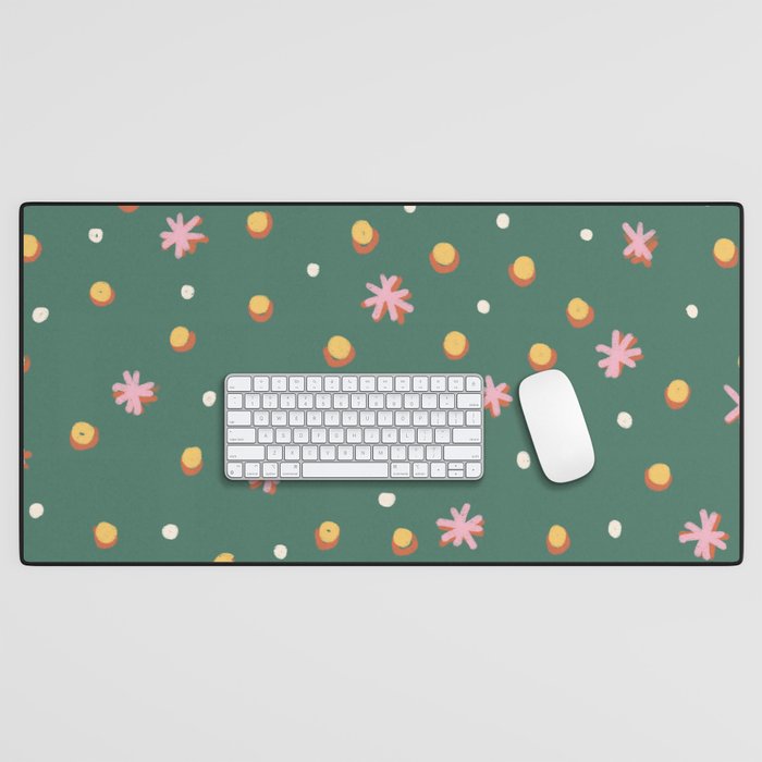 Stars and dots Desk Mat Gallery Image 1