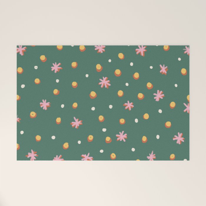 Stars and dots Welcome Mat Gallery Image 1