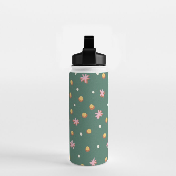 Stars and dots Water Bottle Gallery Image 2