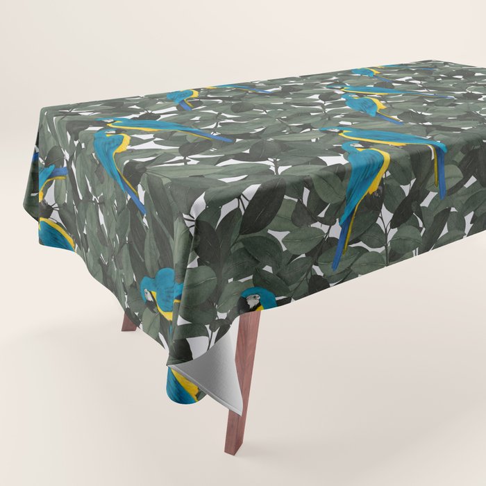 Parrots and jungle II Tablecloth Gallery Image 1
