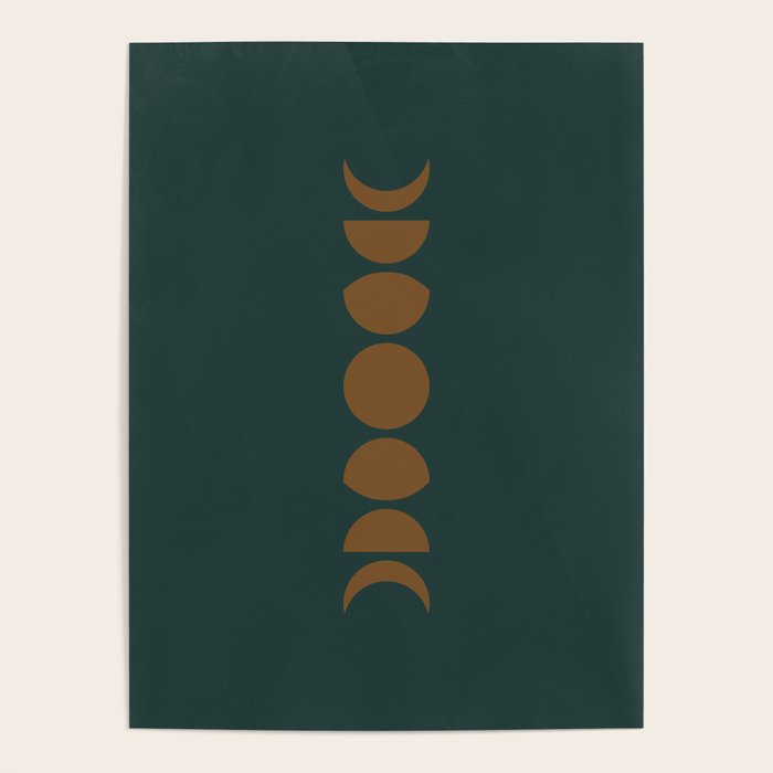 Minimal Moon Phases V Poster Gallery Image 4
