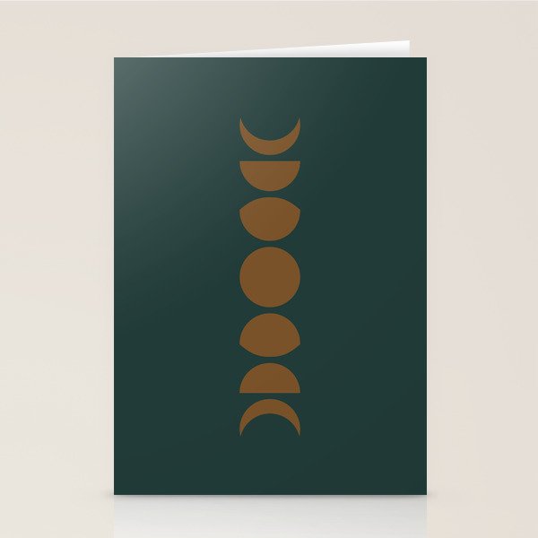 Minimal Moon Phases V Stationery Card Gallery Image 2