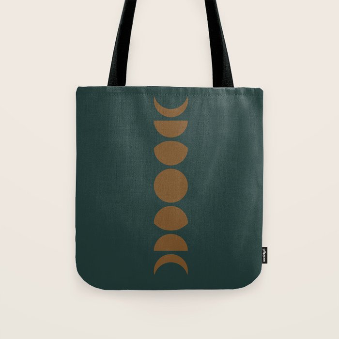 Minimal Moon Phases V Tote Bag Gallery Image 1