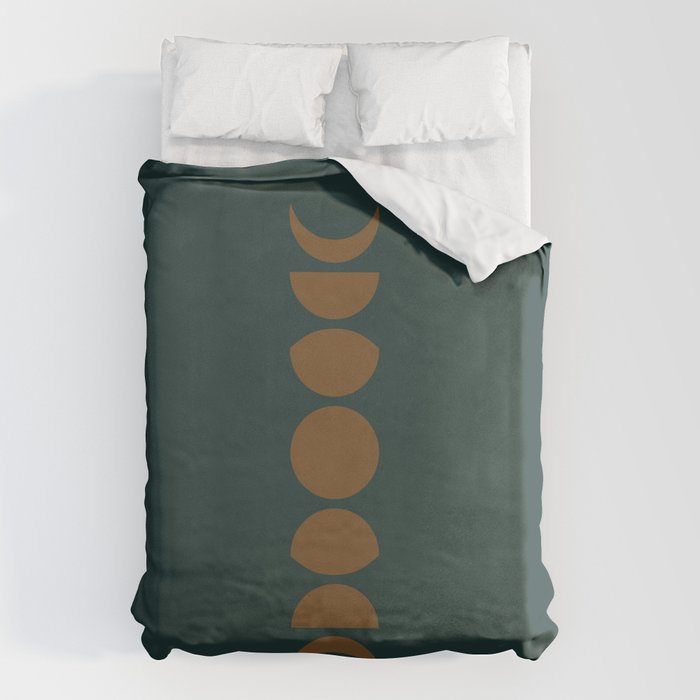Minimal Moon Phases V Duvet Cover Gallery Image 6