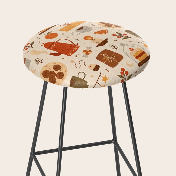 Festive Tea Time Stool Gallery Image 2