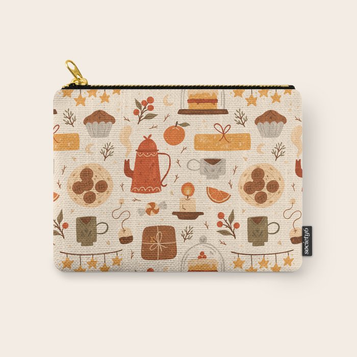 Festive Tea Time Carry All Pouch Gallery Image 1