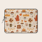 Festive Tea Time Laptop Sleeve Gallery Image 1