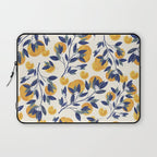 Mediterranean orange branch Laptop Sleeve Gallery Image 1