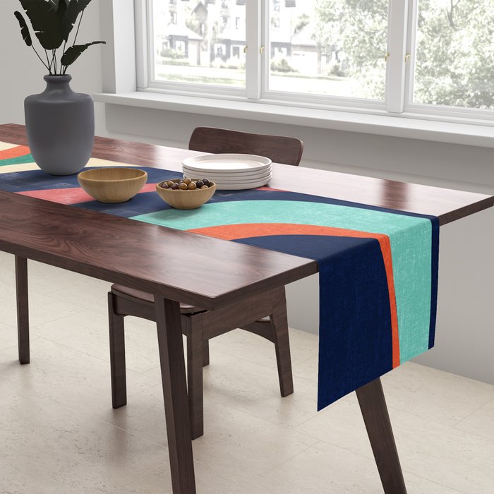 Impossible contour map Table Runner Gallery Image 2