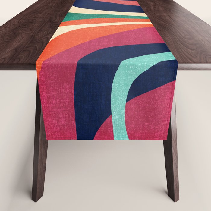Impossible contour map Table Runner Gallery Image 1