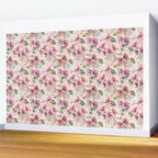 Pastel pink tropical bloom A Wall Mural Gallery Image 2