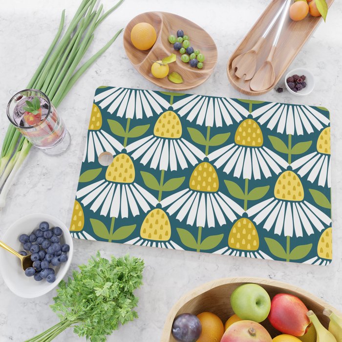the daisies greet you Cutting Board Gallery Image 2