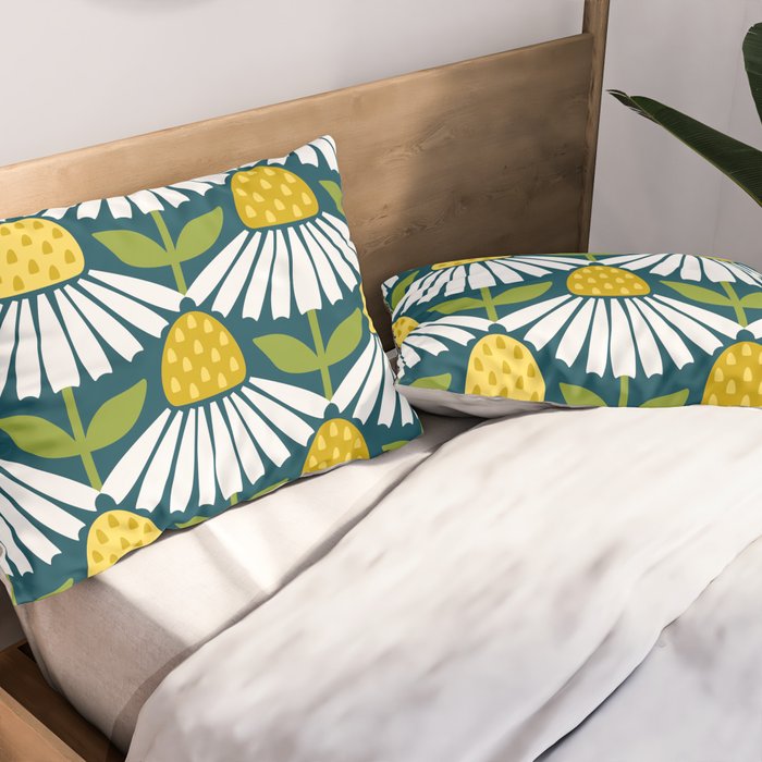 the daisies greet you Pillow Sham Gallery Image 2