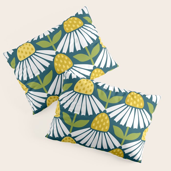 the daisies greet you Pillow Sham Gallery Image 3