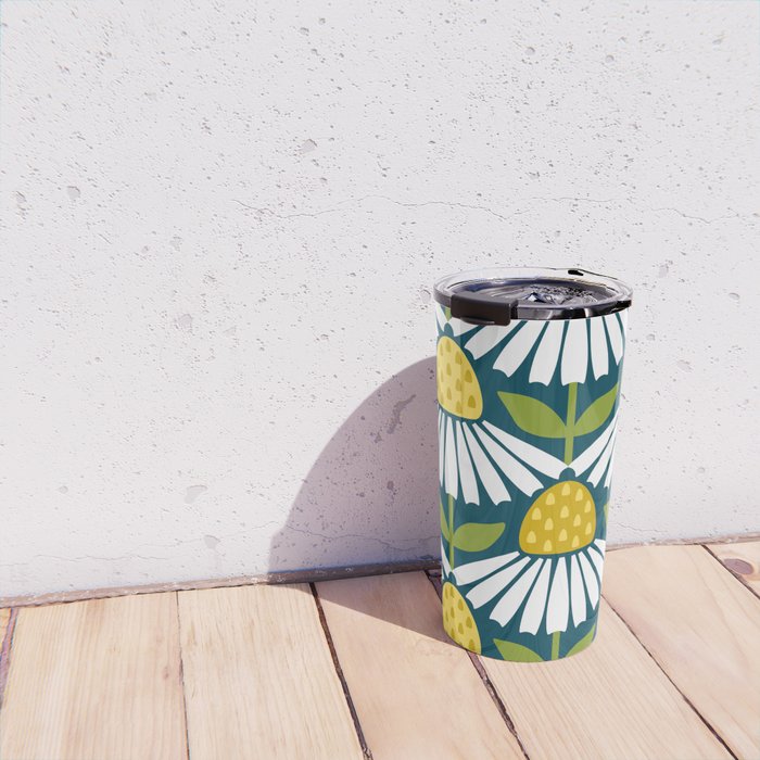 the daisies greet you Travel Mug Gallery Image 4