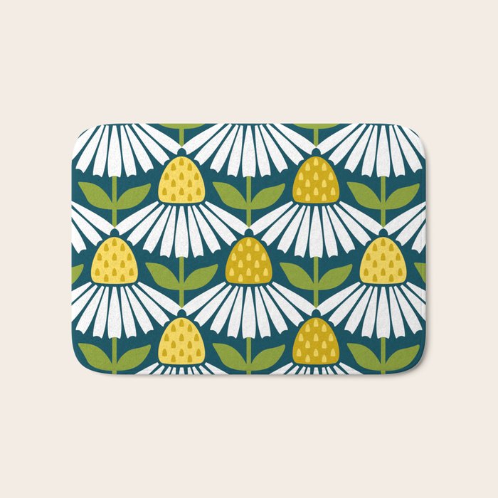 the daisies greet you Bath Mat Gallery Image 1
