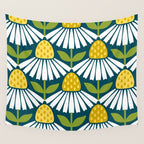 the daisies greet you Wall Tapestry Gallery Image 4