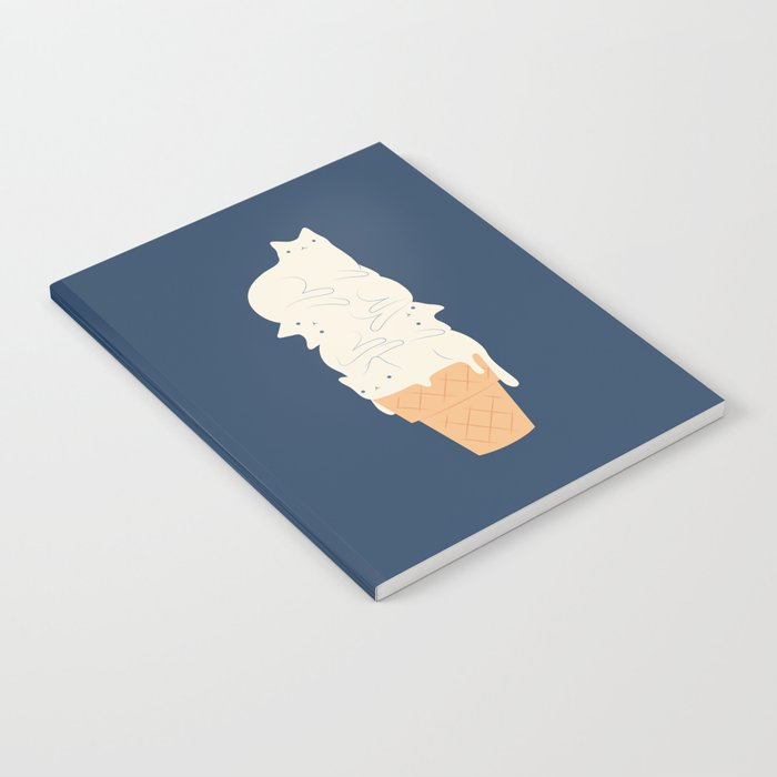 Cat ice cream 2024 Notebook Gallery Image 1