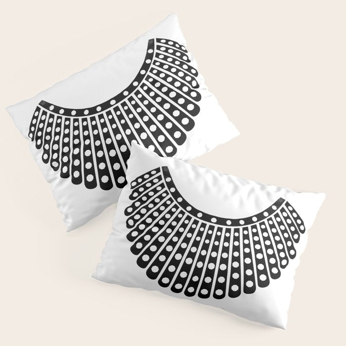 Ruth Bader Ginsburg Dissent Collar Pillow Sham Gallery Image 1