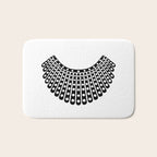 Ruth Bader Ginsburg Dissent Collar Bath Mat Gallery Image 1