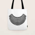 Ruth Bader Ginsburg Dissent Collar Tote Bag Gallery Image 1