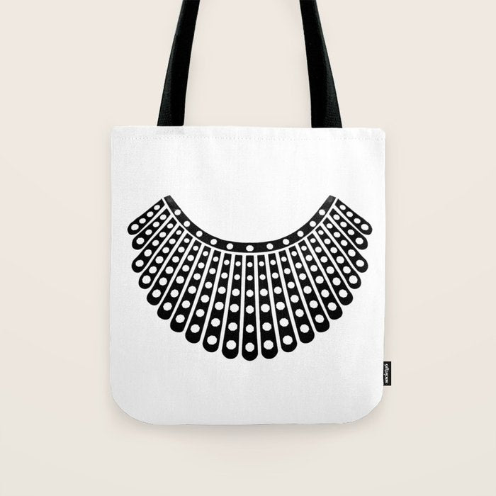 Ruth Bader Ginsburg Dissent Collar Tote Bag Gallery Image 1