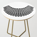 Ruth Bader Ginsburg Dissent Collar Side Table Gallery Image 2