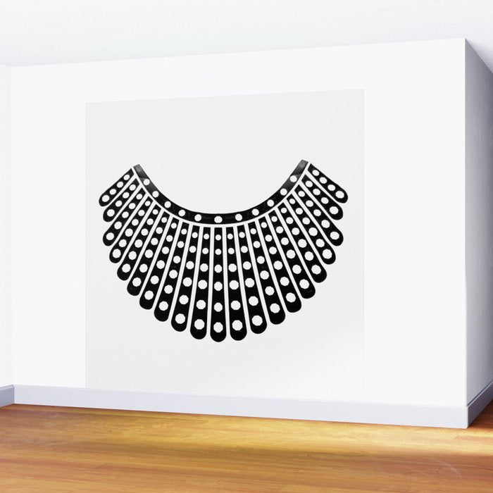 Ruth Bader Ginsburg Dissent Collar Wall Mural Gallery Image 2