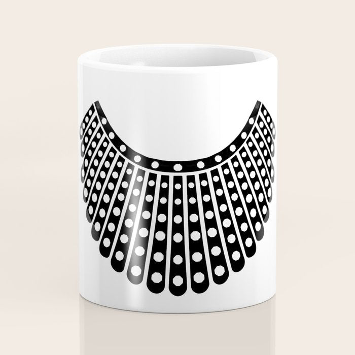 Ruth Bader Ginsburg Dissent Collar Coffee Mug Gallery Image 4