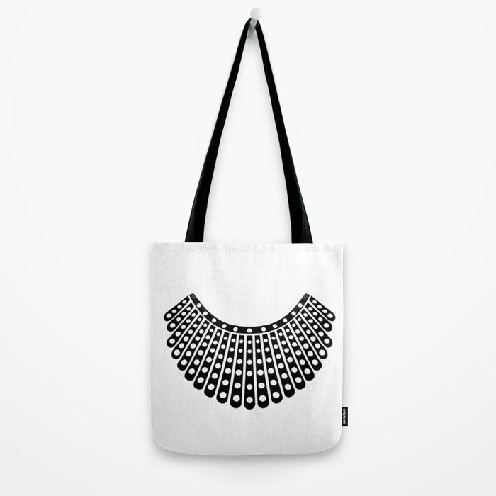 Ruth Bader Ginsburg Dissent Collar Tote Bag Gallery Image 2