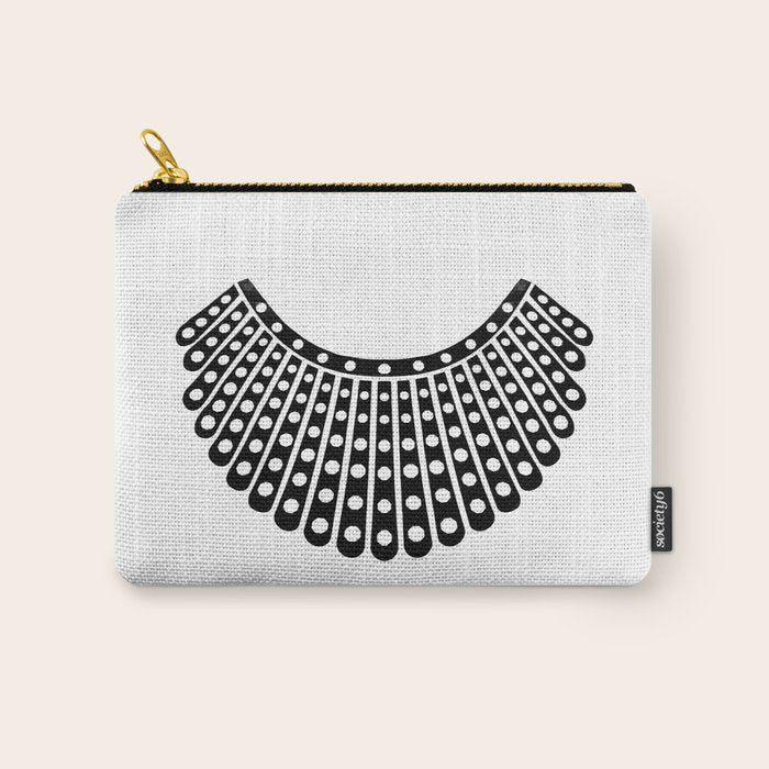 Ruth Bader Ginsburg Dissent Collar Carry All Pouch Gallery Image 1