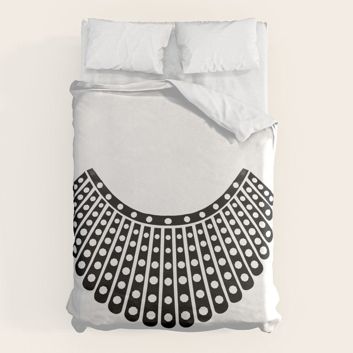 Ruth Bader Ginsburg Dissent Collar Duvet Cover Gallery Image 6