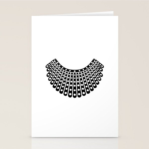 Ruth Bader Ginsburg Dissent Collar Stationery Card Gallery Image 2